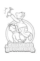 Buurman en Buurman kleurplaat 2